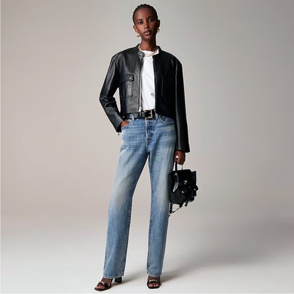 J. Crew Mid-Rise Slouchy Jean in 1984 Rigid Cecilia Wash size 30